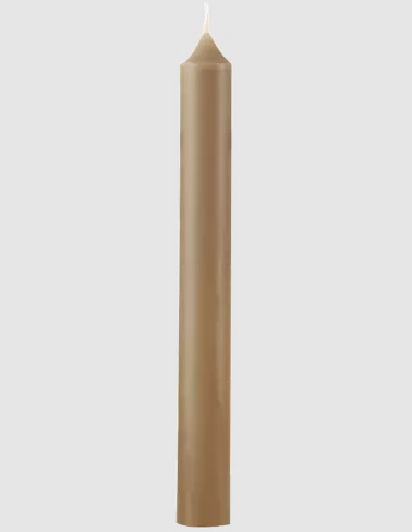 Bougie droite Taupe