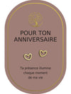Boucles d'oreilles : Pour Ton Anniversaire