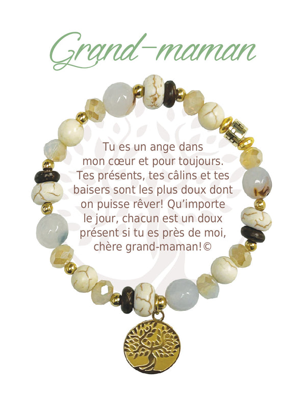 Bracelet Earth Angel Or : Grand-Maman