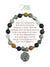 Bracelet Earth Angel Argent Foncée : Fille