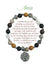 Bracelet Earth Angel Argent Foncée : Amie