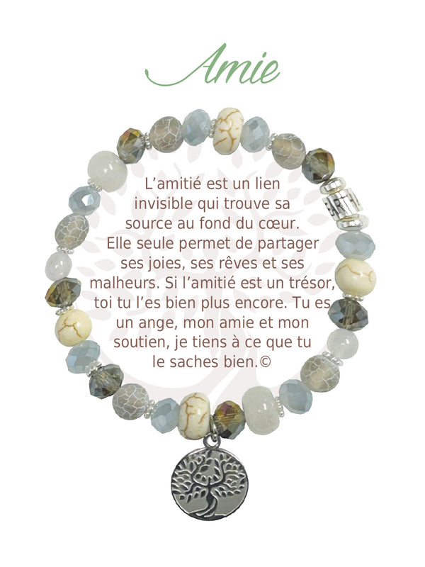 Bracelet Earth Angel Argent : Amie