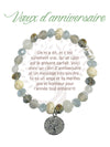 Bracelet Earth Angel Argent : Voeux d'anniversaire