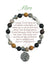 Bracelet Earth Angel Argent Foncé : Mère