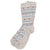 Alpaca Socks - Print - Gray - S/M