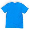 Tee-shirt Bleu Saphire vue de dos