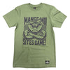 Tee-shirt Vert Army avec dessin à l'avant