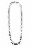 Chaîne Figaro Loyal Argent – 6.5 mm | 22"