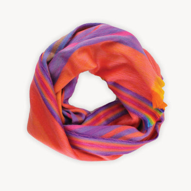 Seamless Scarf - Sunset Multi Stripe
