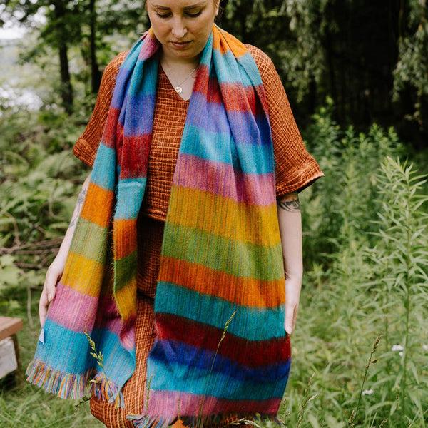 Écharpe Sans Couture – Multicolore Harvest