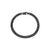 Bracelet Viril Noir Maille Cubaine – 6 mm | 8”