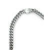 Chaîne Alpha Argent Mat Maille Cubaine – 8 mm | 22"