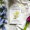 Bath milk sachet - Mimosa &amp; Nectarine