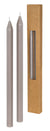 Ensemble de 2 chandelles éfillée 33cm
