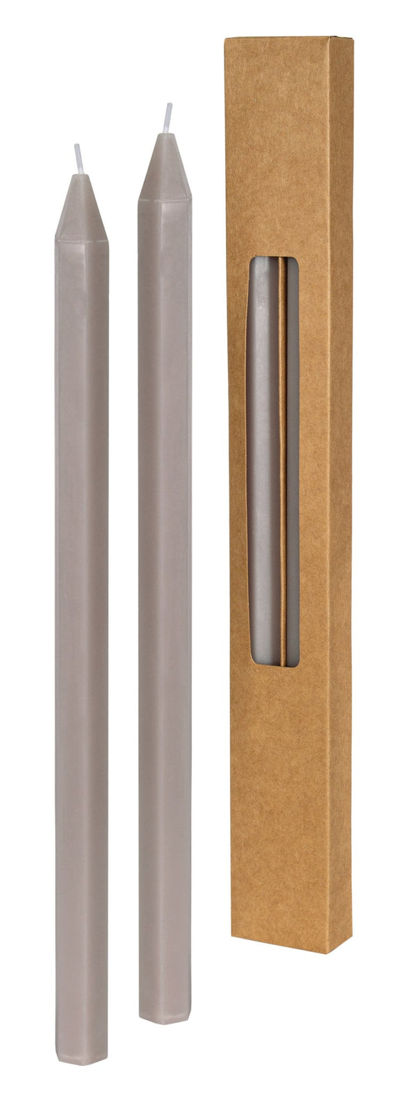 Ensemble de 2 chandelles éfillée 33cm