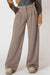 pantalon en maille jambe large