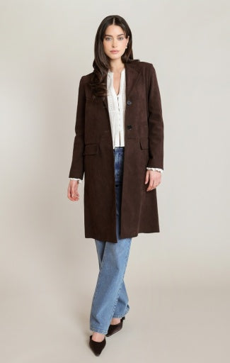 SUEDE COAT