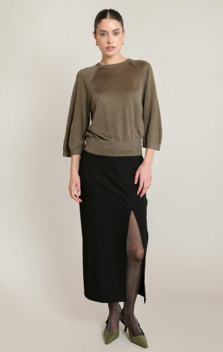 GLITTER KNIT TOP
