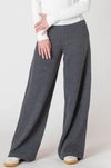 Pantalon côtelé à jambes larges