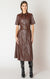 robe chemise ceinturée