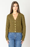 Cardigan torsadé