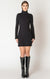 robe pull col rouletté côtelé