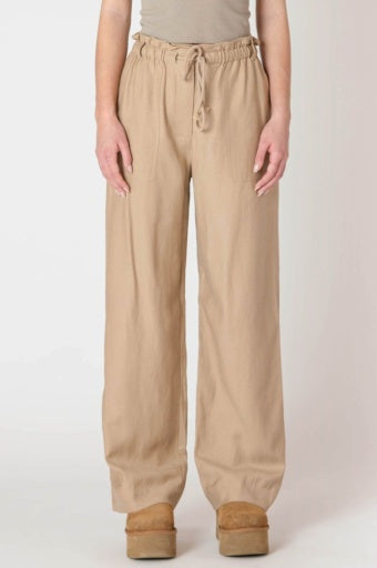 Pantalon fluide à jambes larges