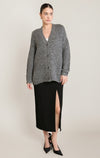 SEQUIN KNIT CARDIGAN
