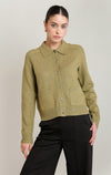 COLLARED CARDIGAN