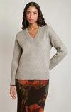 V-NECK SWEATER TOP