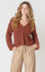 Cardigan à bouton unique