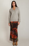 V-NECK SWEATER TOP