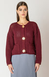 cardigan en grosses mailles