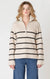 pull long à demi-fermeture éclair