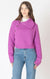 pull à encolure asymétrique