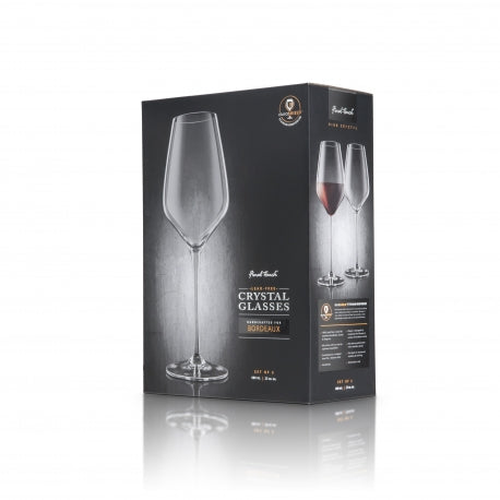 Verres à vin en cristal pour bordeaux | Final Touch | La Maison du Bleuet