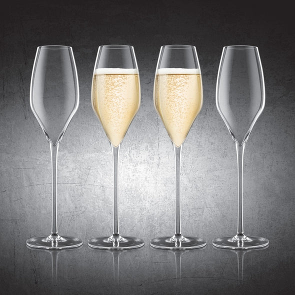 Verres à champagne en cristal | Final Touch | La Maison du Bleuet